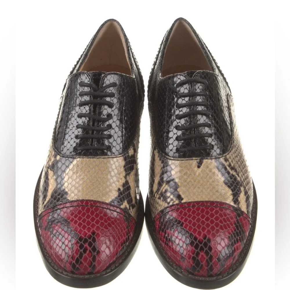 Marc Jacobs Python Brogues - 37.5 - Picture 2 of 11